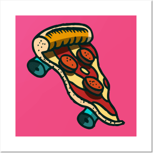 Pizza Skate Posters and Art